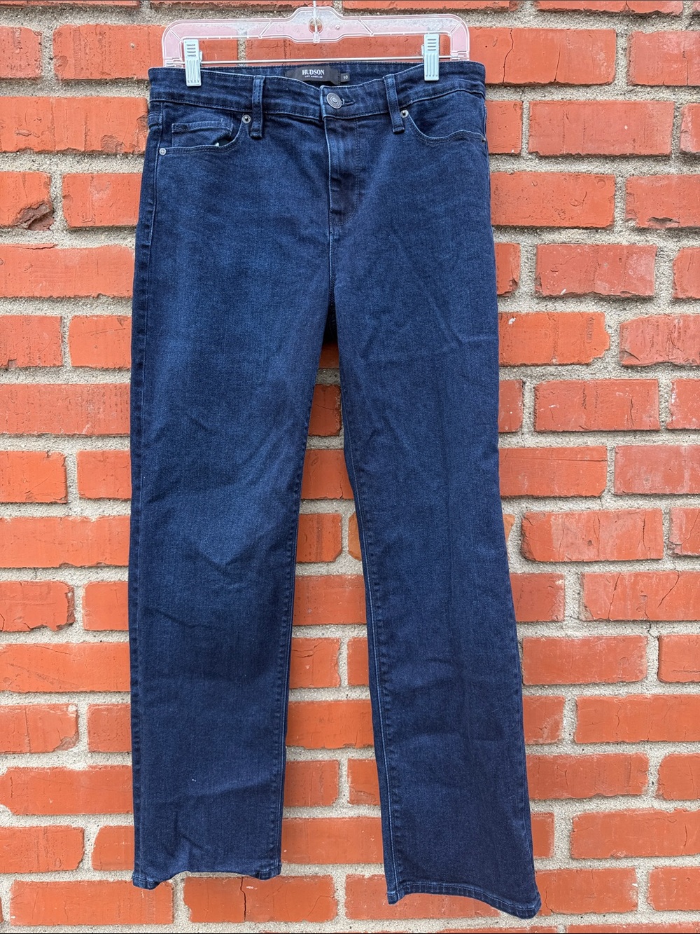 Hudson Jeans Deep Indigo High-Rise Straight